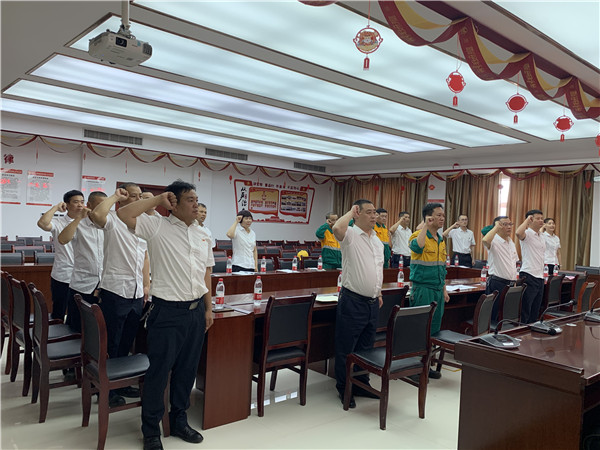 “奋斗百年路，启航新征程”——永州中欧党支部召开“庆祝中国共产党成立100周年”座谈会